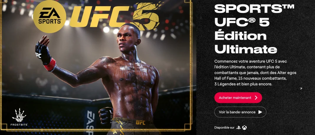 EA Sports UFC 5 : Test Complet, Gameplay, Roster & Avis