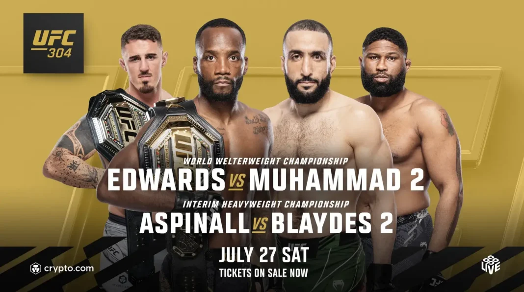 Pronostic UFC 304 : Leon Edwards vs Belal Muhammad