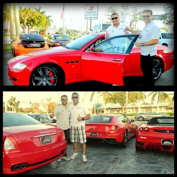 Antonio « Bigfoot » Silva reçoit une Maserati Quattroporte pour sa victoire en UFC