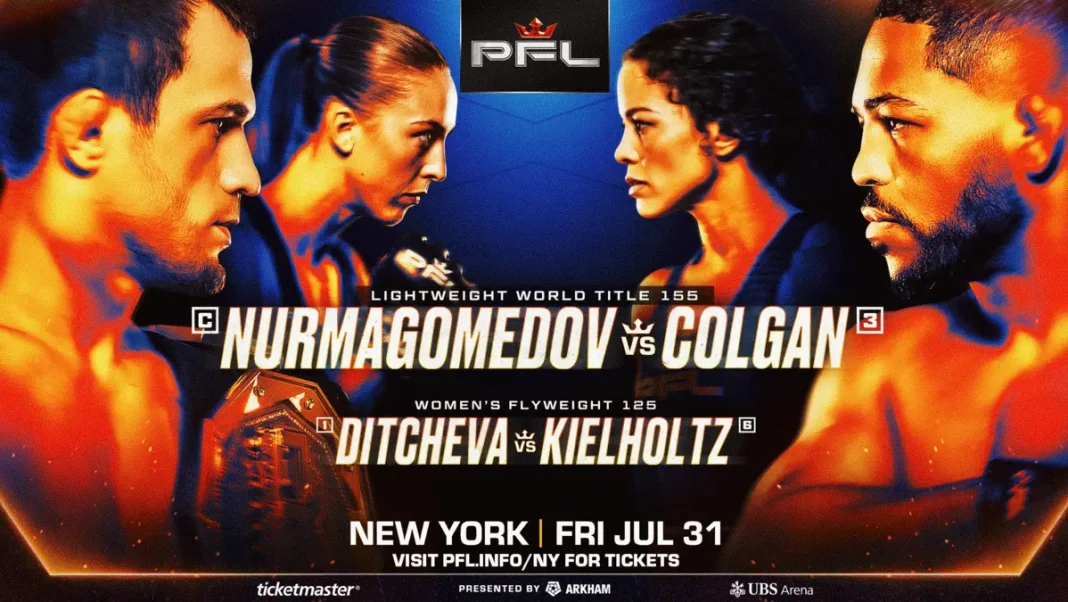 PFL New York 2026 : Nurmagomedov vs Colgan, la PFL frappe fort à l’UBS Arena