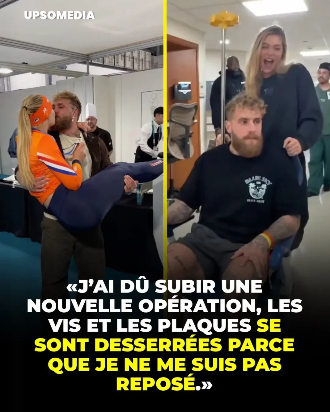 Jake Paul de nouveau opéré de la mâchoire, deux mois après sa lourde défaite face à Anthony Joshua