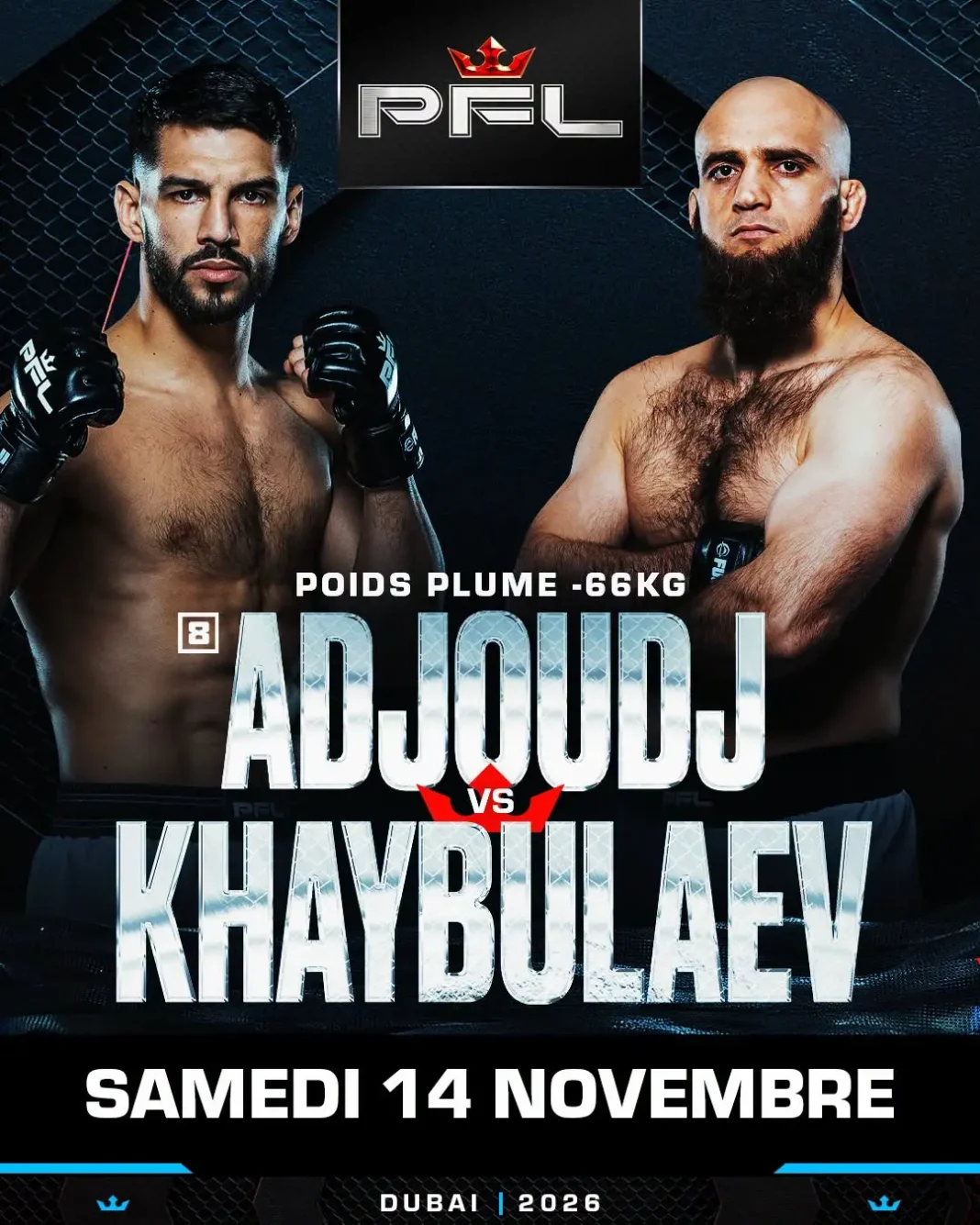Asael Adjoudj va affronter Khaybulaev