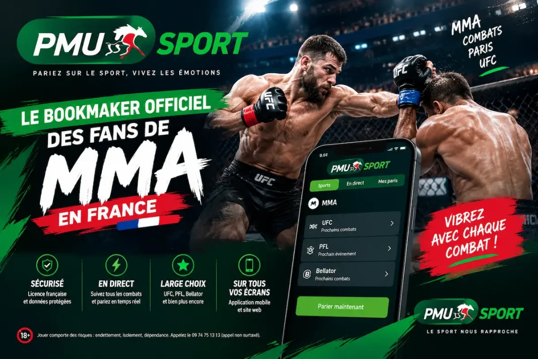 PMU Sport : que vaut l’offre du bookmaker historique français pour les fans de MMA ?