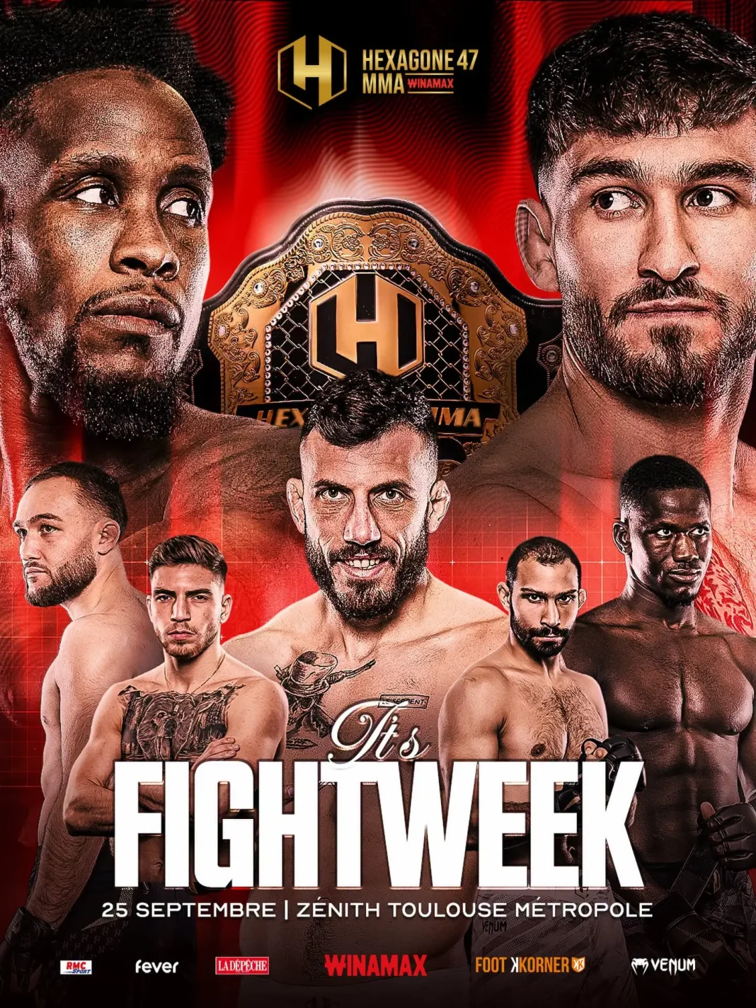 Hexagone MMA 47 : nos pronostics pour tous les combats de la soirée à Toulouse